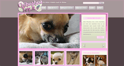 Desktop Screenshot of chihuahuatoy.it